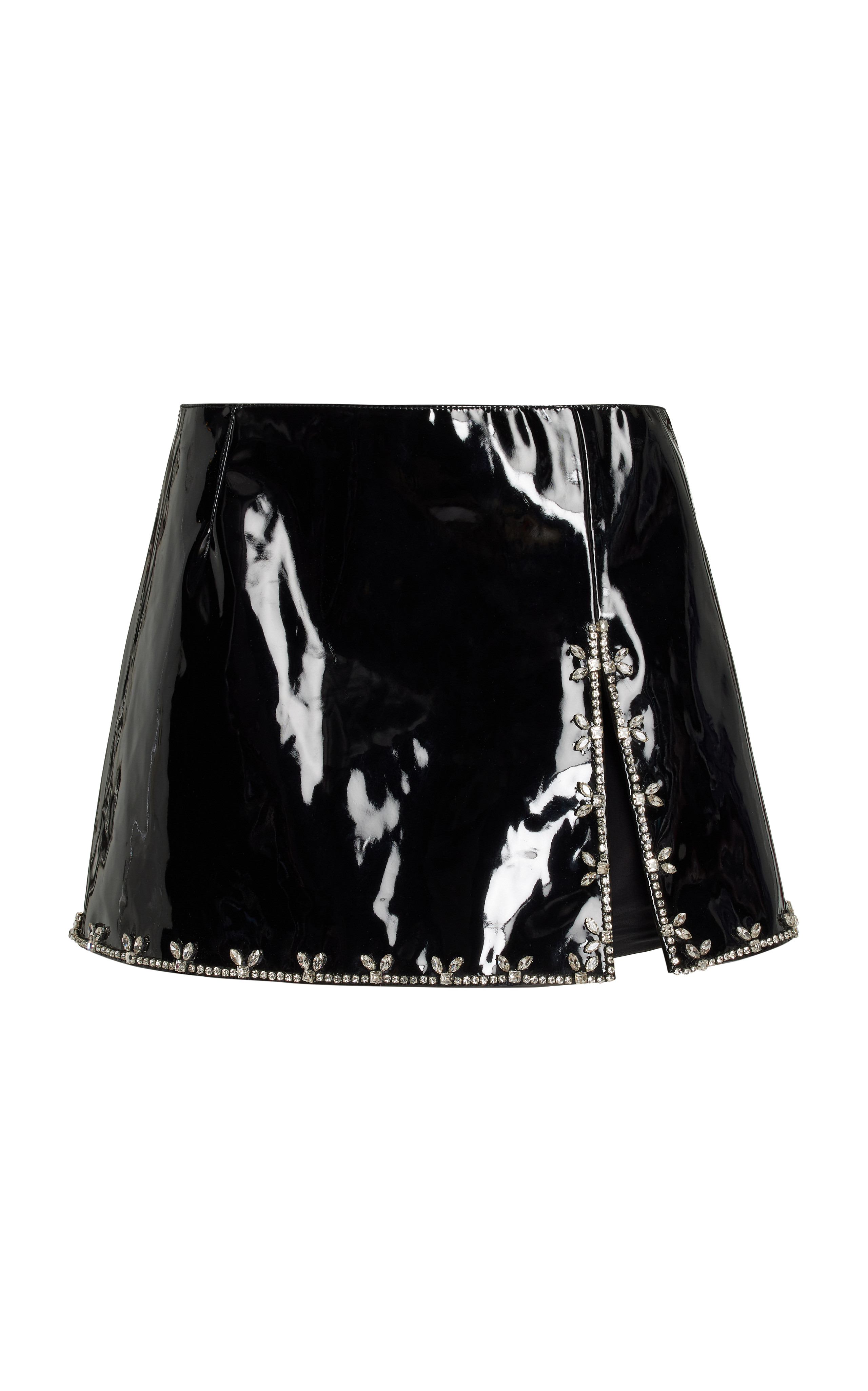 Exclusive Embellished PVC Mini Skirt | Moda Operandi (Global)