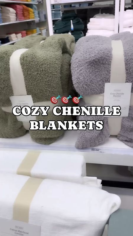 The coziest chenille blankets at Target! Love all these colors too! 

#LTKGiftGuide #LTKFamily #LTKHome