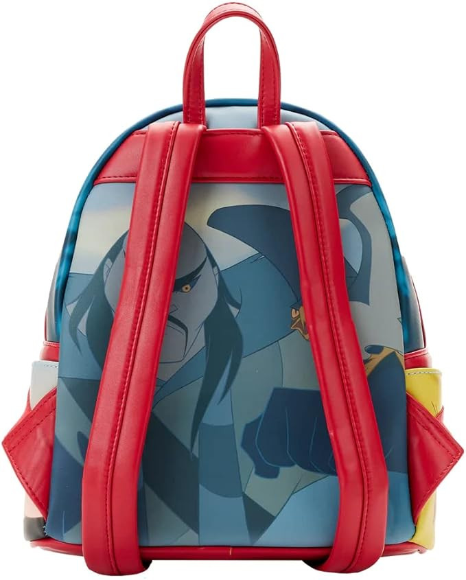 Loungefly Disney Mulan Princess Scene Mini Backpack, Multicolored, Standard, Mini | Amazon (US)
