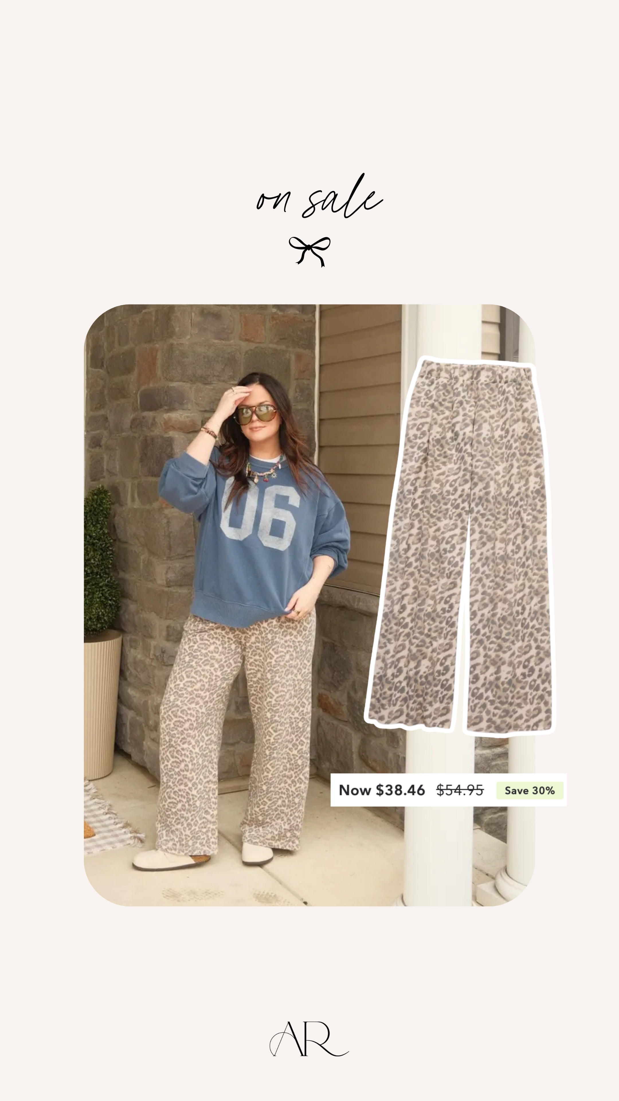 Some of my recent outfits are on sale including our FAVORITE leopard soft pants! These are the best!

mom outfits, affordable spring outfits, millennial style 

 #LTKootd #LTKSaleAlert