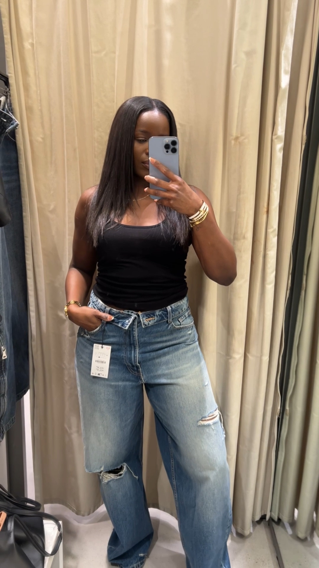 5’4 Top: size medium | Pants: size 10