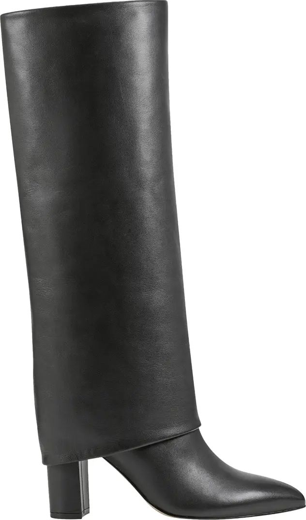 Leina Foldover Shaft Pointed Toe Knee High Boot (Women) | Nordstrom