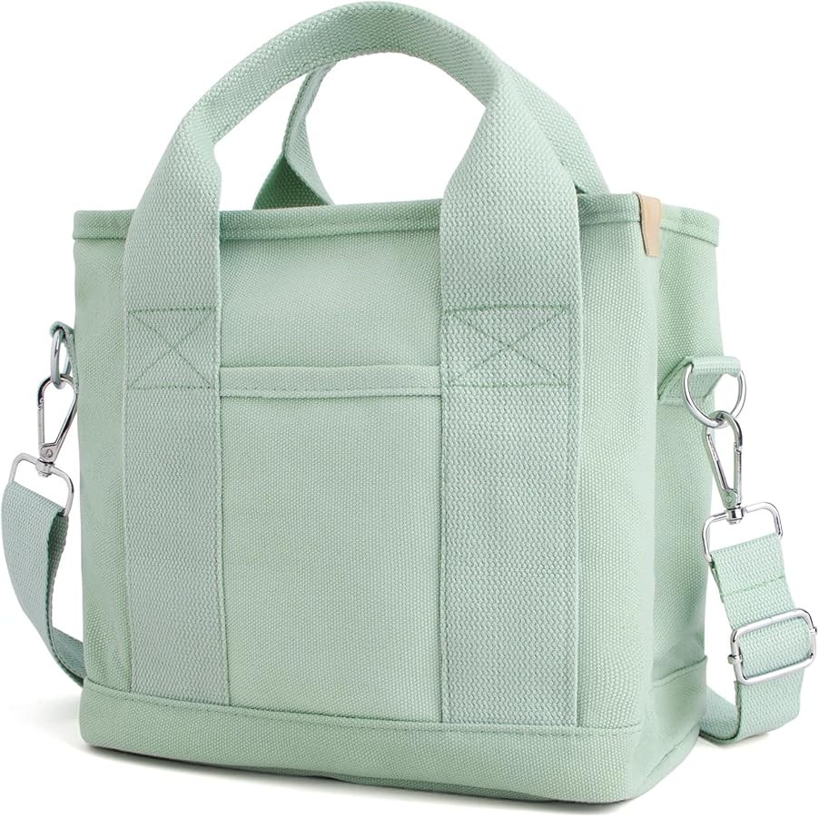 IwIeIaIrI Small Tote Bag with Zipper,Mini Tote Bag for Women,Crossbody Bag Shoulder Bag Friends B... | Amazon (US)