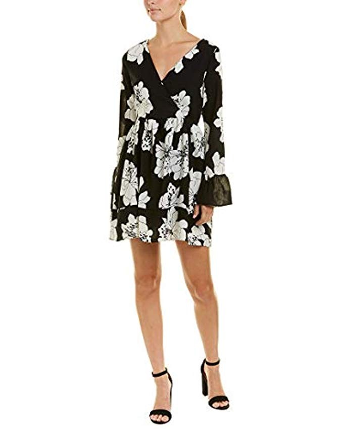 Lucca Couture Womens Marsala Mini Dress, Xs, Black | Amazon (US)