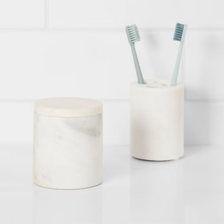Marble Canister White - Threshold™ | Target