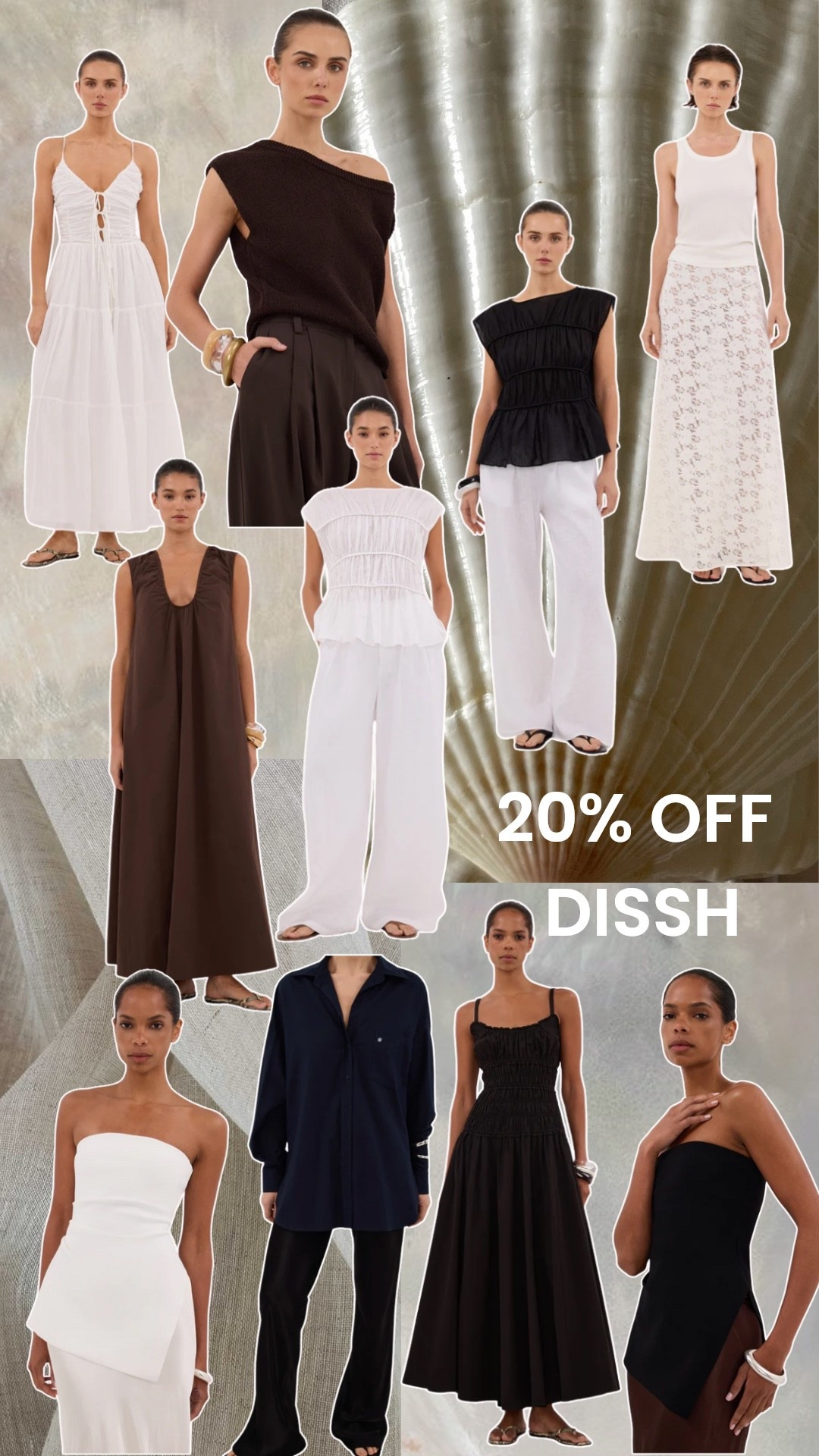 Dissh sale - summer dresses - linen trousers - linen tops - holiday outfits - wardrobe staples - capsule wardrobe summer - silk trousers 

#LTKuk #LTKsummer #LTKsale