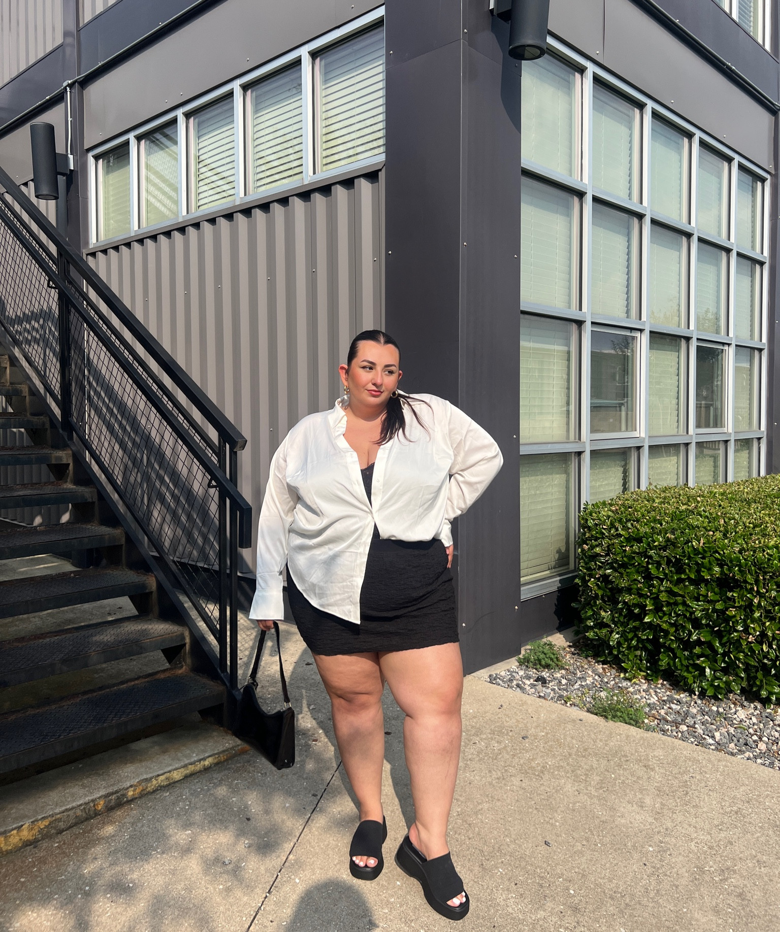 Timeless & simple summer fit 🖤🤍 black & white fits foreverrrr

#LTKcurves #LTKSeasonal #LTKFind