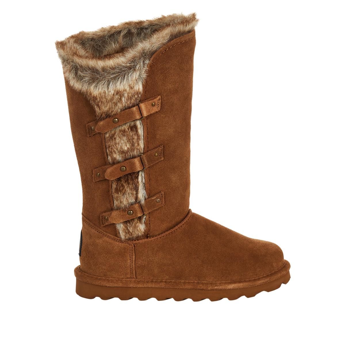 BEARPAW Emery Suede Water- and Stain-Repellent Boot | HSN