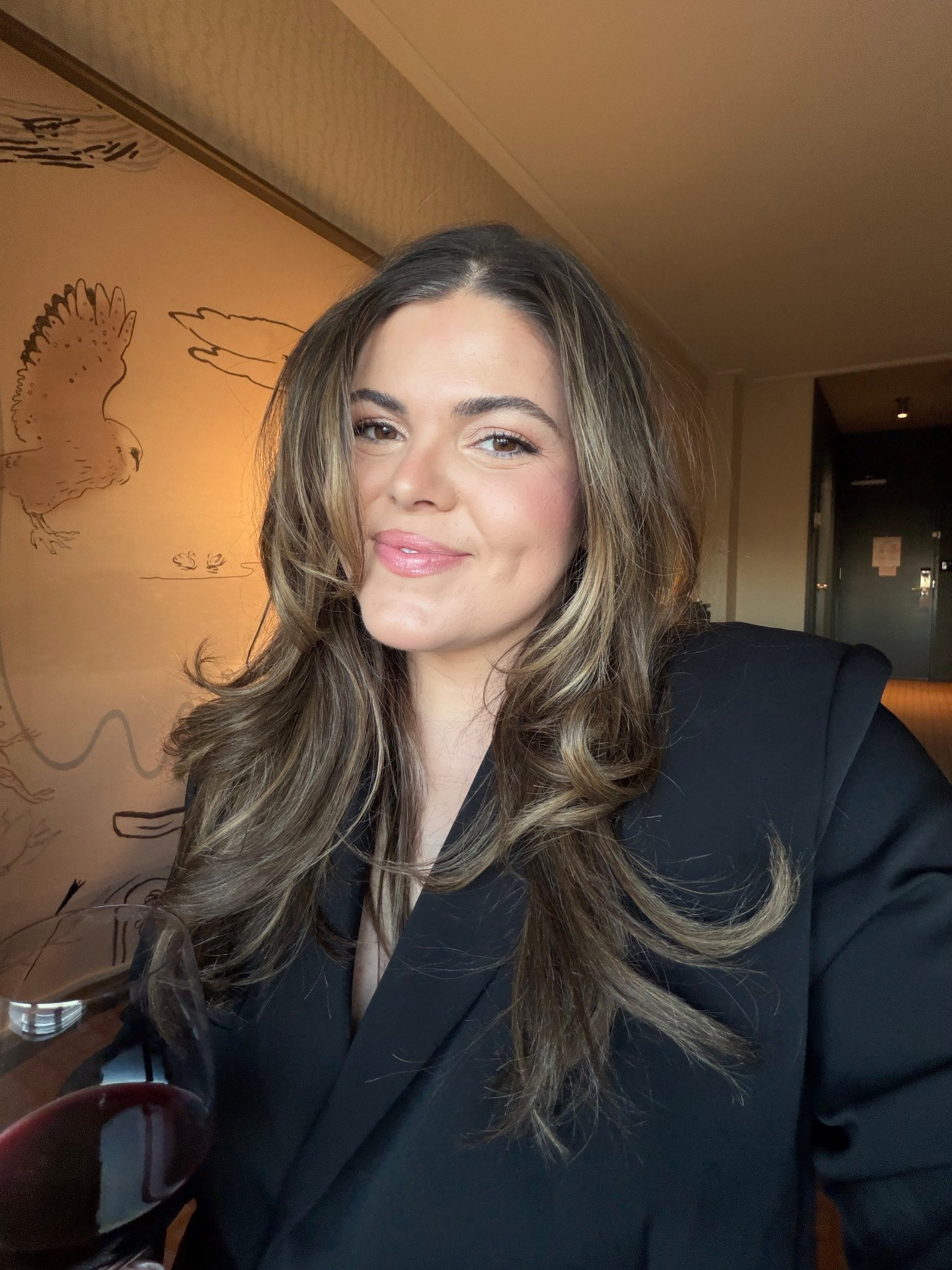 Glam for nyfw! I tried a new lip combo! 

Lips are lined in NYX espresso & lipstick is Maybelline cream born with it ￼

I’ll also link my current favorite foundation & blush

#LTKgrwm #LTKNYFW #LTKValentine