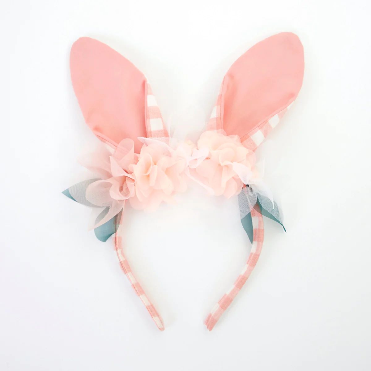 Embellished Gingham Bunny Headband | Meri Meri