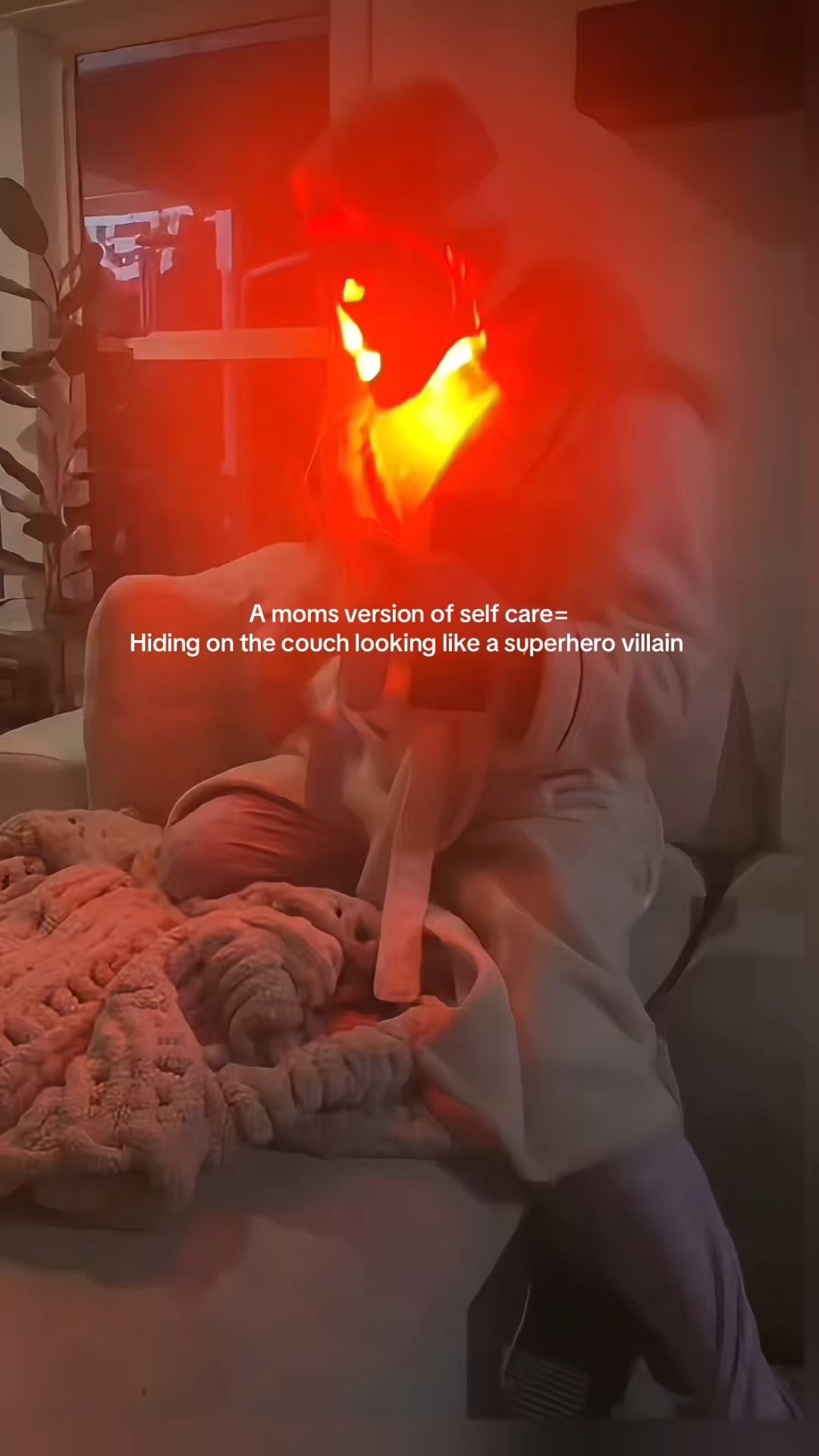 The mask is for skincare and emotional support #momlife #momtimeout #redlighttherapy 

#LTKselfcare #LTKdayinmylife #LTKmomlife