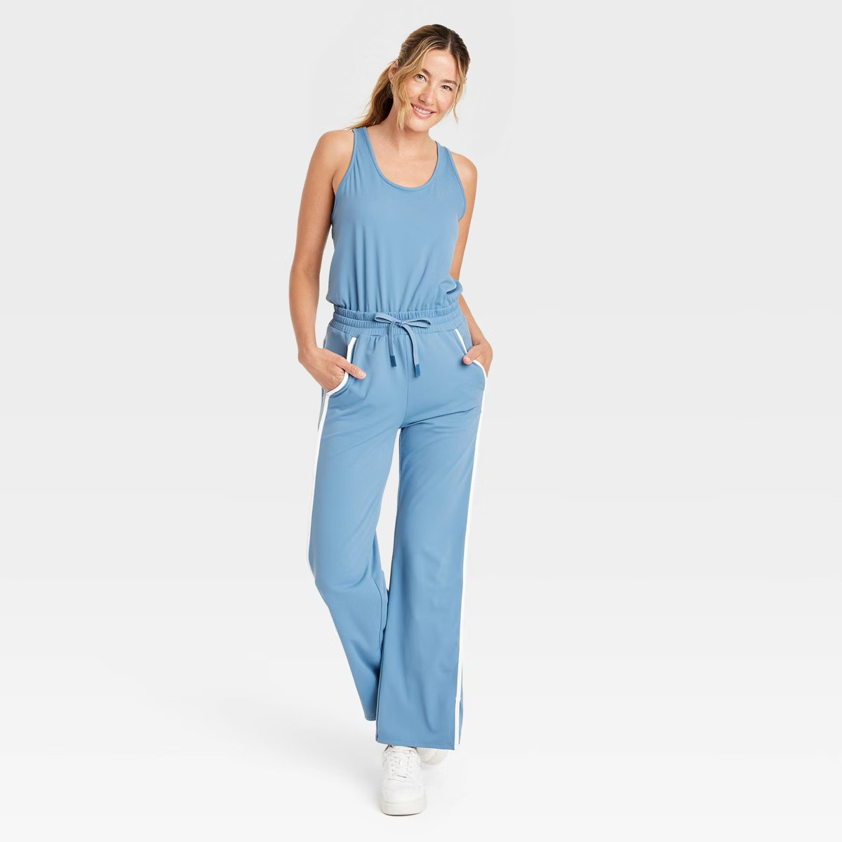 Women's Piped Tank Jumpsuit - JoyLab™ | Target