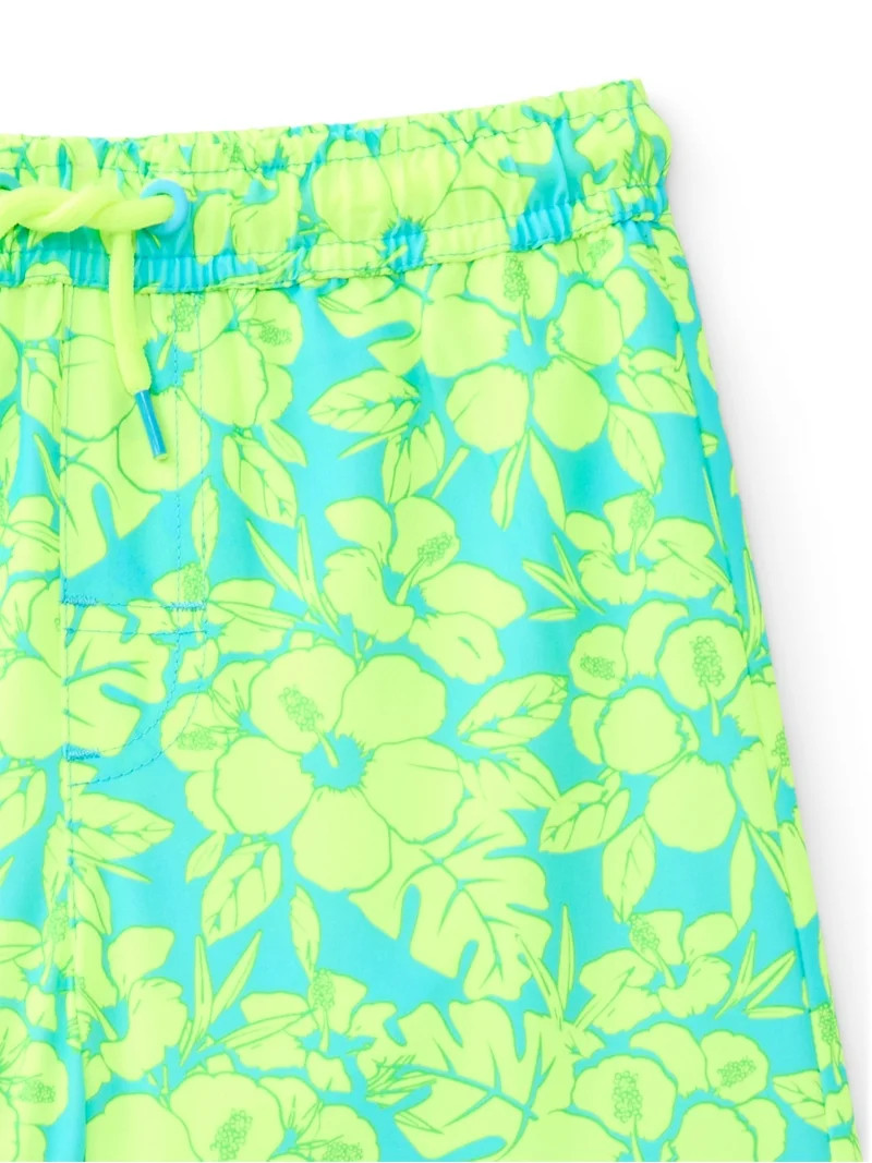 Wonder Nation Baby and Toddler Quick- Dry Swim Trunk, Sizes 12M-5T | Walmart (US)