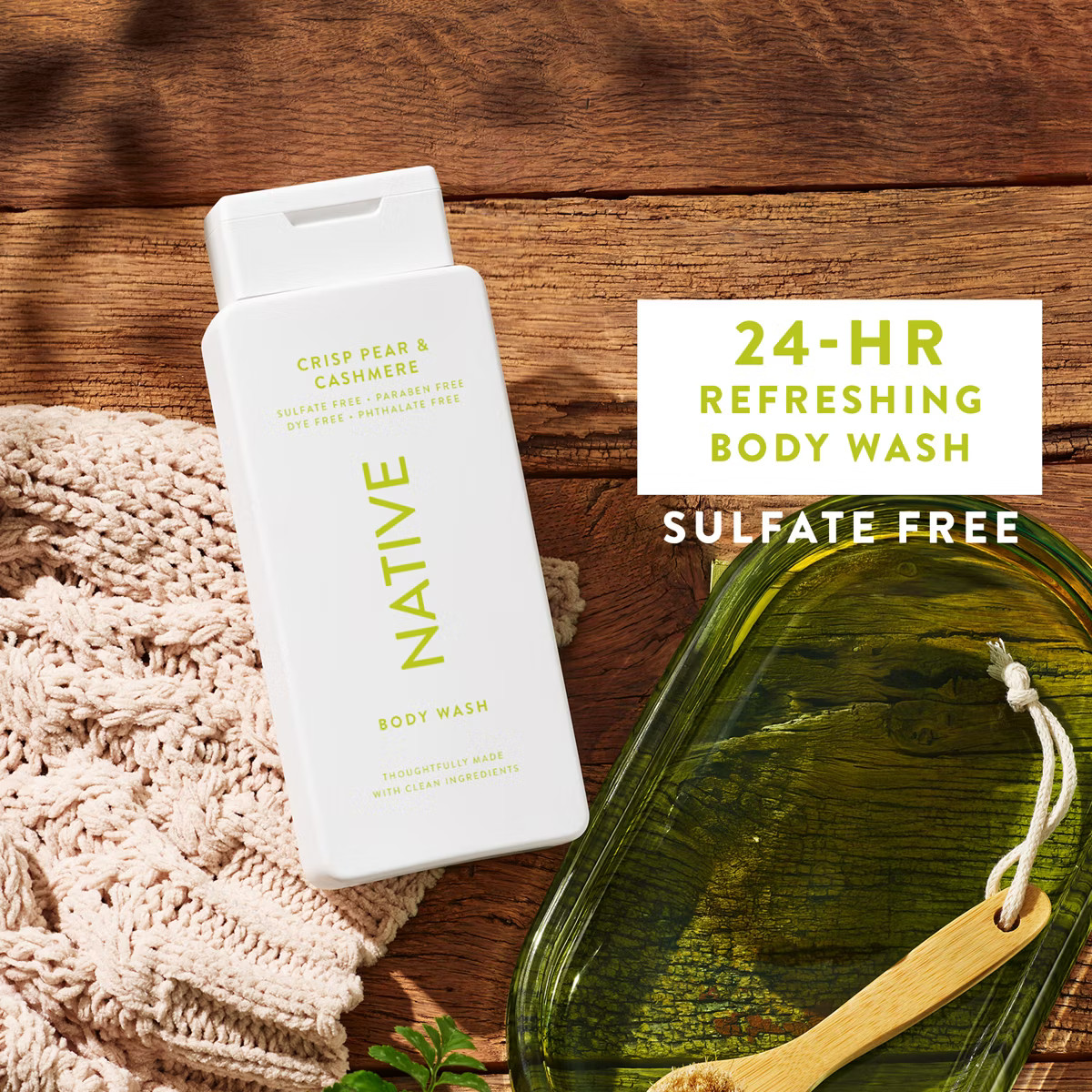 Native Limited Edition Fall Getaway Body Wash - Crisp Pear & Cashmere - 18 fl oz | Target