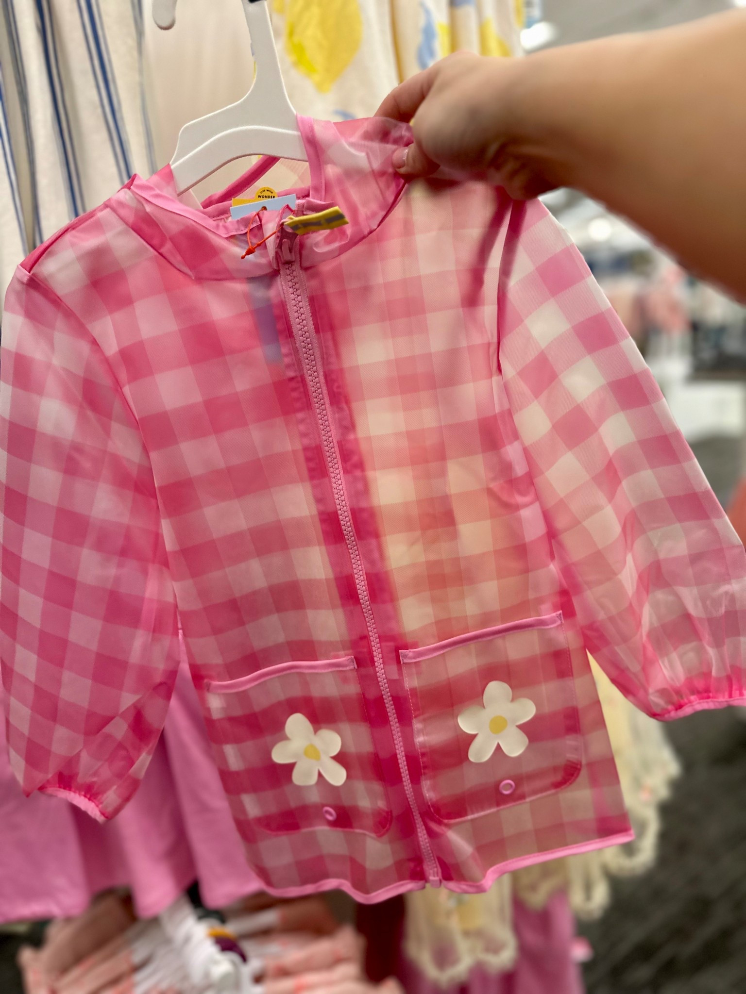 Pink Gingham Rain Jacket from Target! 💗🥰

#LTKKids #LTKmomlife #LTKootd