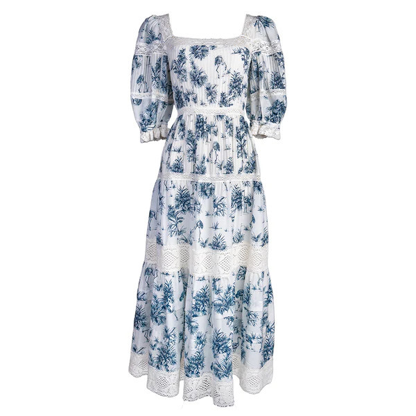 Evelyn Dress, Flamingo | The Avenue
