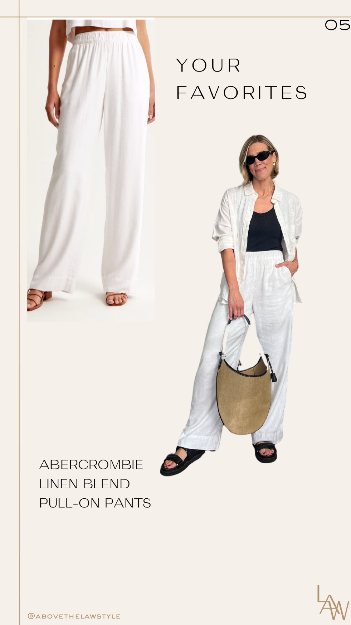5. Abercrombie Linen Pants
wearing small pants, XS tank, small linen button-up, sandals tts

#LTKStyleTip #LTKFindsUnder50 #LTKFindsUnder100