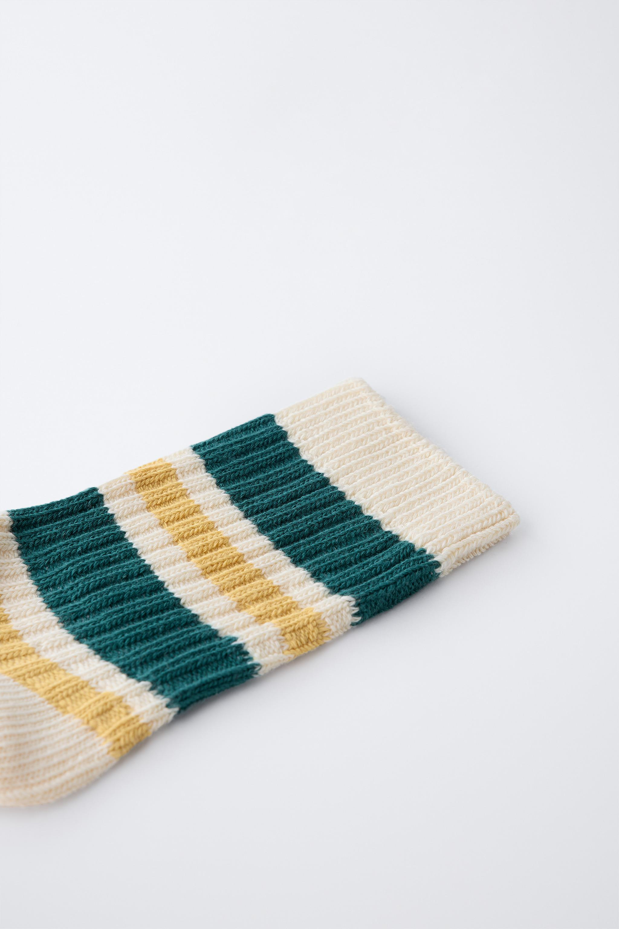 LONG STRIPED SOCKS | Zara US
