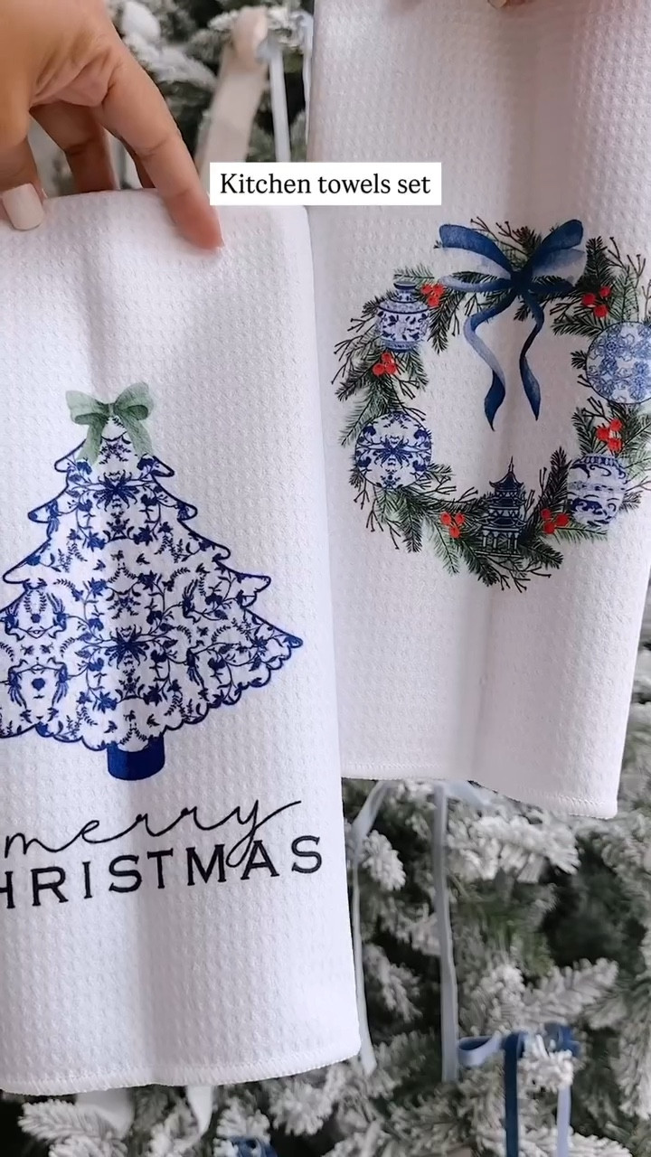 Amazon holiday decors! Amazon home - Amazon finds- dusty blue and gold decor

#LTKFindsUnder100 #LTKVideo #LTKHoliday