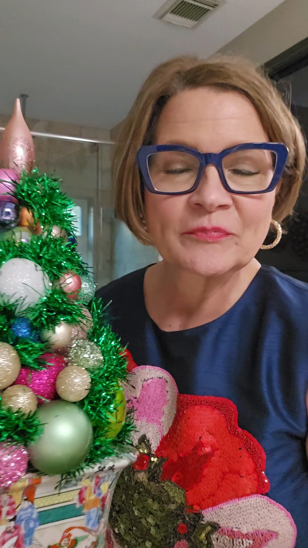 The perfect holiday dress! I wore it and the jacket to a fun party. I paired it with navy blue suede boots.

#LTKSeasonal #LTKOver40 #LTKParties