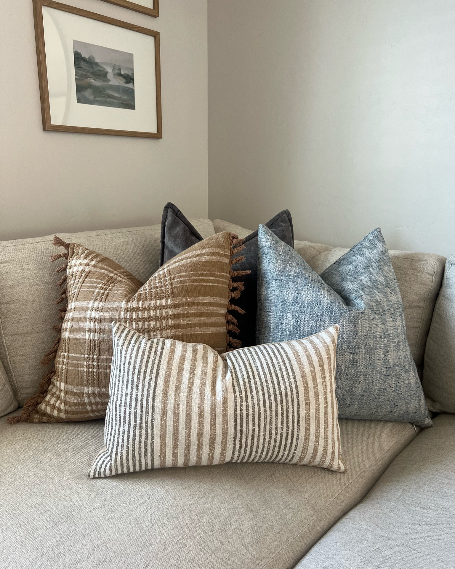 Loving this combo of affordable throw pillows - a mix of Target and Etsy!

LuLe and Co, Target, Studio McGee, living room throw pillows. 

#LTKhome #LTKSeasonal #LTKunder50