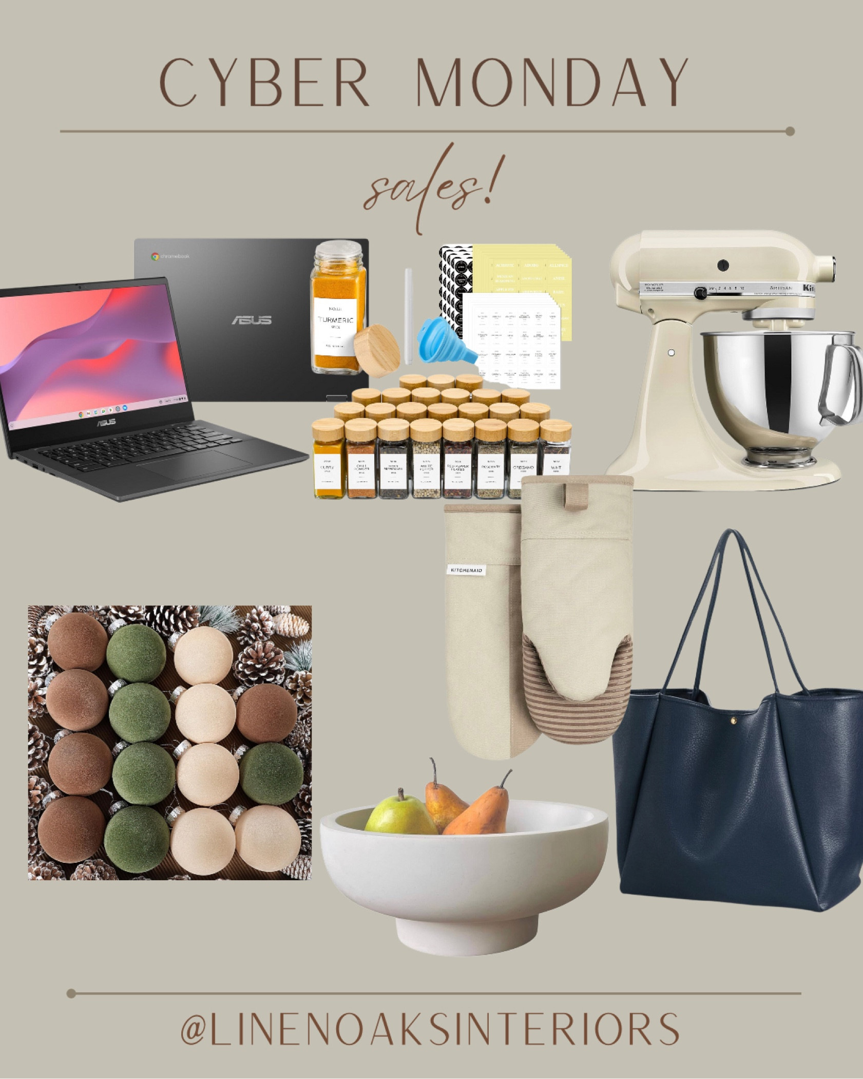 Amazon cyber Monday sales
Laptop, ornaments, flocked ornaments, hand bag, never full bag. Fruit bowl, mixer, spice jars,  oven mitts , computerr

#LTKCyberWeek #LTKhome #LTKsalealert