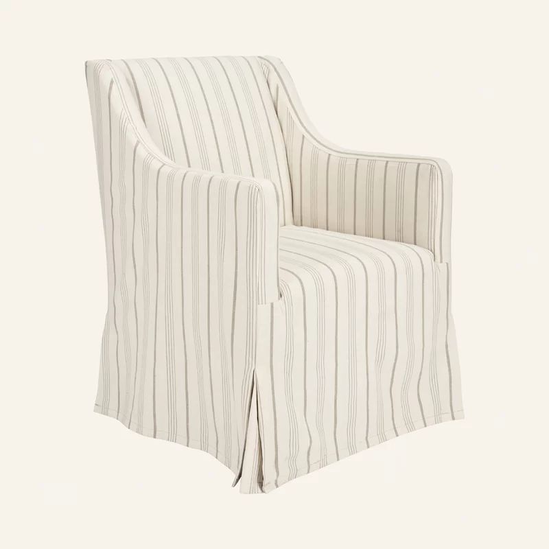 Calvert Upholstered Slipcovered Armchair | Wayfair North America
