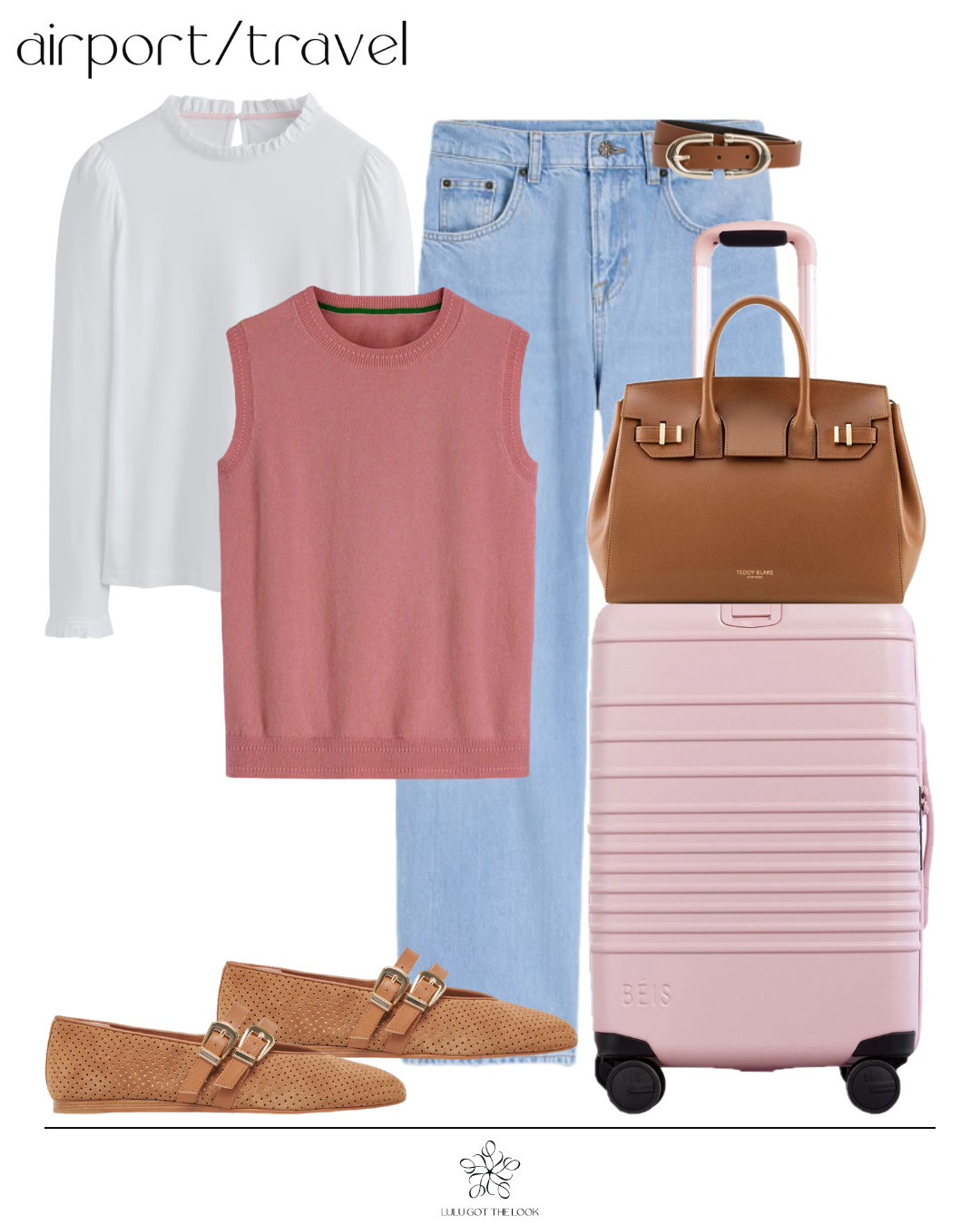 Airport/travel: dusty pink - 4 styles - hi-lo 

 #LTKSeasonal #LTKU #LTKTravel