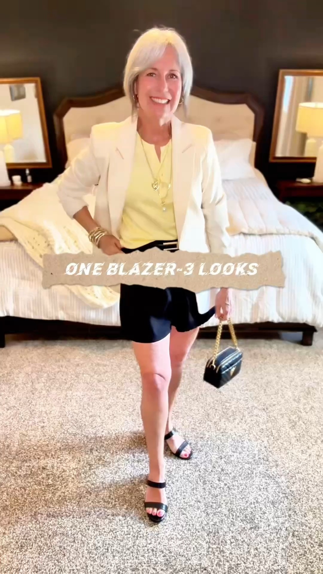 Proof a good blazer can do everything
Which vibe are you today—weekend, bold, or casual? 💭

#styled3ways #blazerstyle #neutralstyle #capsulewardrobe #everydaystyle #effortlessstyle #outfitinspo #wearitmultipleways #classicstyle #springoutfits #transitionalstyle #ootdinspo #over40style #chicstyle #minimalstyle #realoutfits #styleover40 #howtostyle #wardrobestaples #fashionreels

#LTKOver40 #LTKootd #LTKSeasonal