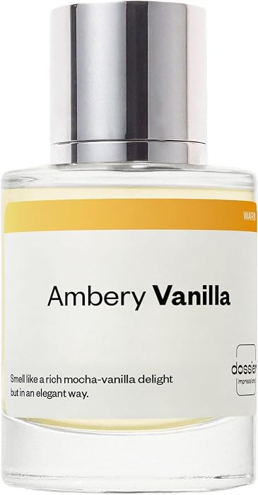 Dossier - Ambery Vanilla 1.7Oz (50ml) - Eau de Parfum - Inspired by Y S.L's B.lack O.pium - Long-... | Amazon (US)