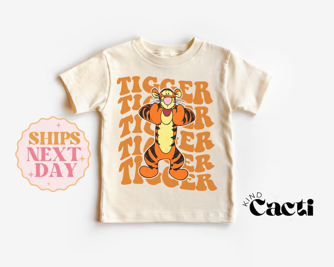 Tigger Infant Shirt, Toddlers Shirt, Youth Shirt - Etsy | Etsy (US)