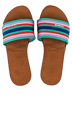 Havaianas You Malta Mix Sandal in Rust from Revolve.com | Revolve Clothing (Global)