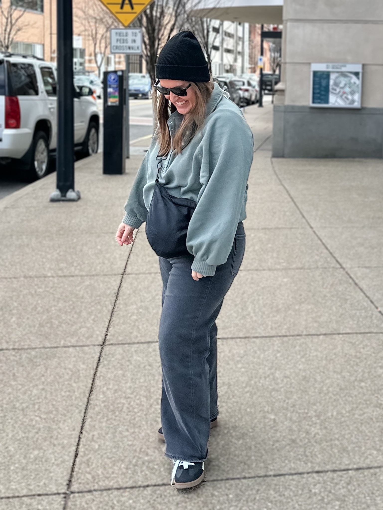 My favorite wide leg jeans! Affordable, comfortable and come in lengths. 

I’m wearing 12P

#LTKPetite #LTKMidsize #LTKFindsUnder50