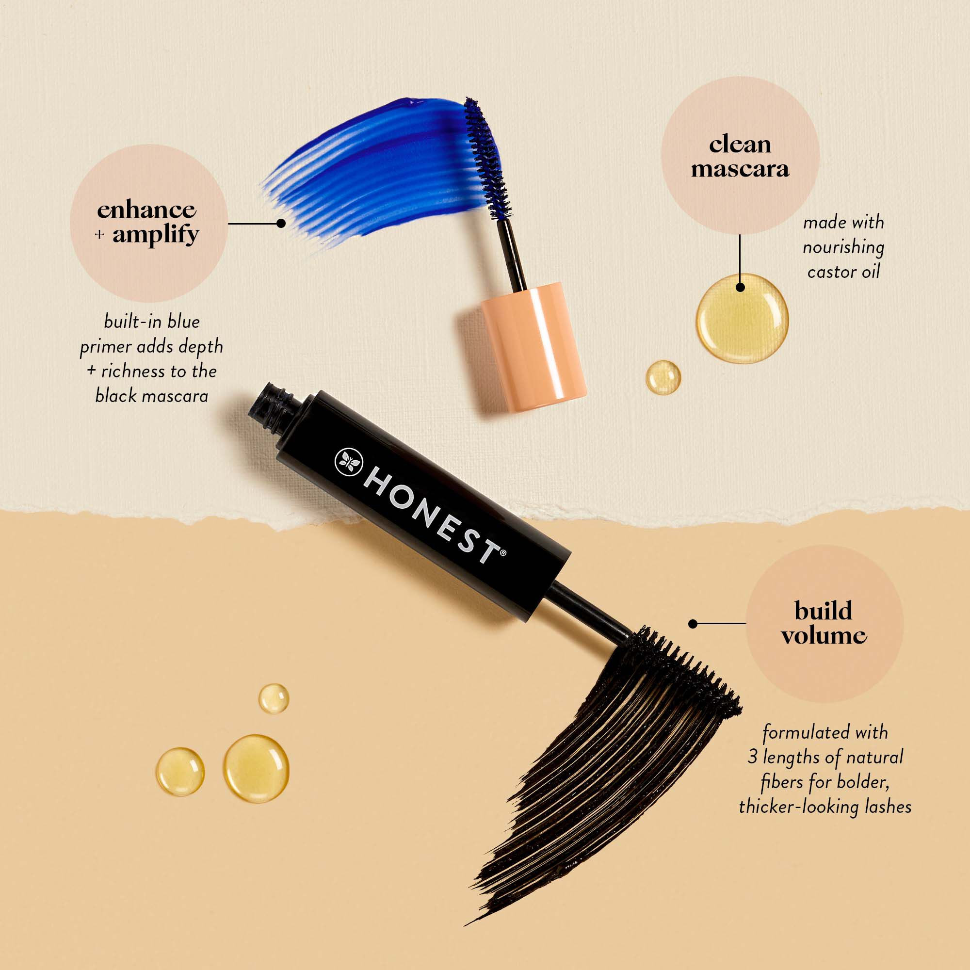 Extreme Volume Mascara + Bold Lash Primer | The Honest Company