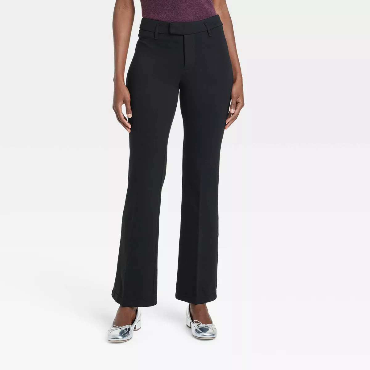 Women's High-Rise Flare Ponte Trousers - A New Day™ | Target