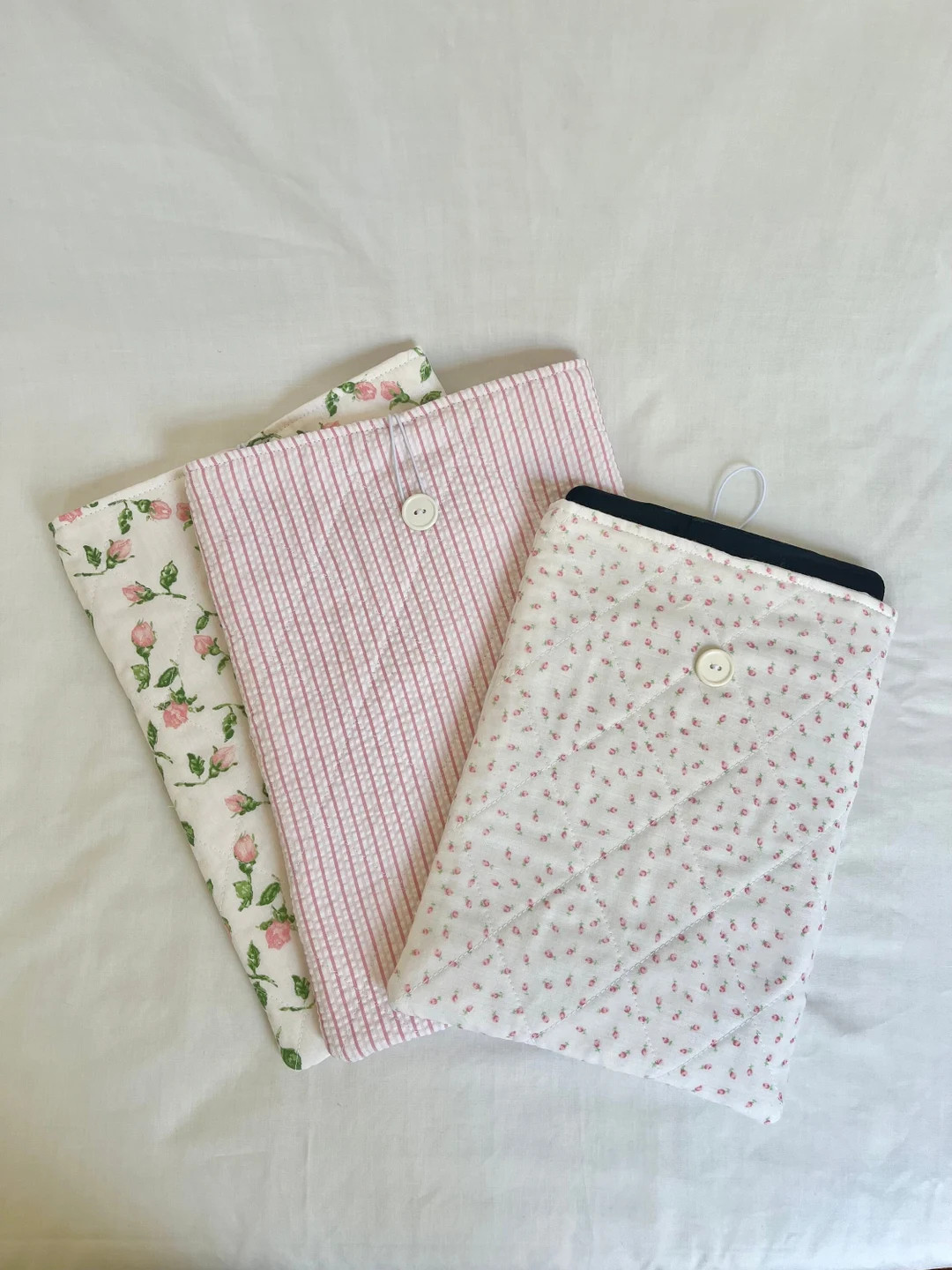 IPad or Book Sleeve Handmade, Quilted, Cute iPad Cover, Case, Gift - Etsy | Etsy (US)