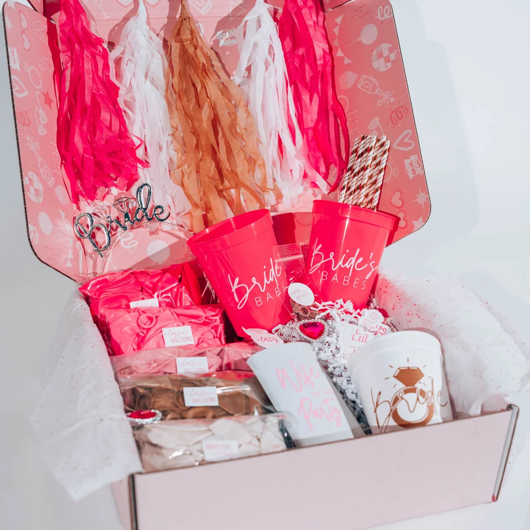 Classic Bride Bachelorette Party Box Bach Babe Box - Etsy | Etsy (US)