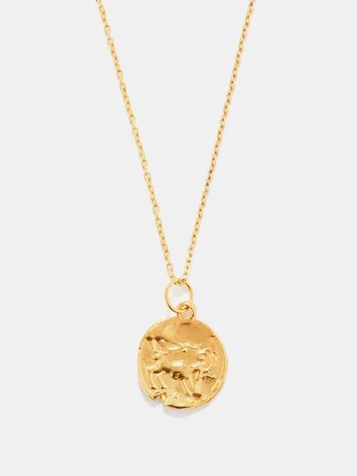 Aries gold-plated necklace | Alighieri | Matches (UK)
