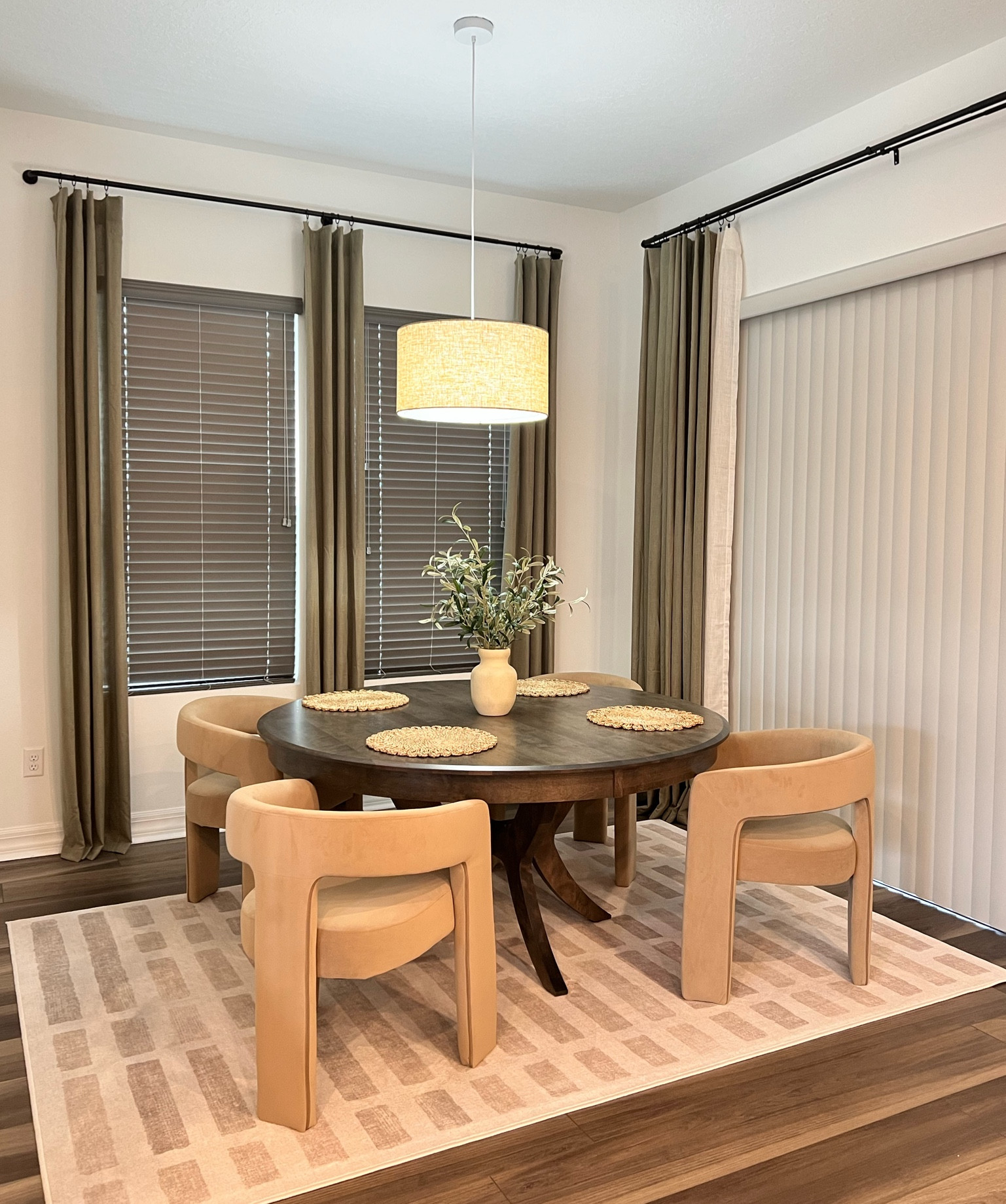 Our dining room is FINALLY coming together 🍽️🫶🏻 I’m loving these modern dining chairs from Wayfair! They are such a great dupe for RH chairs we saw in Palm Beach. 

Our dining table is custom from Canadel, so I’m unable to link it, but we absolutely love it! You can find Canadel at Baer’s furniture store!

#LTKHome #LTKSaleAlert #LTKStyleTip