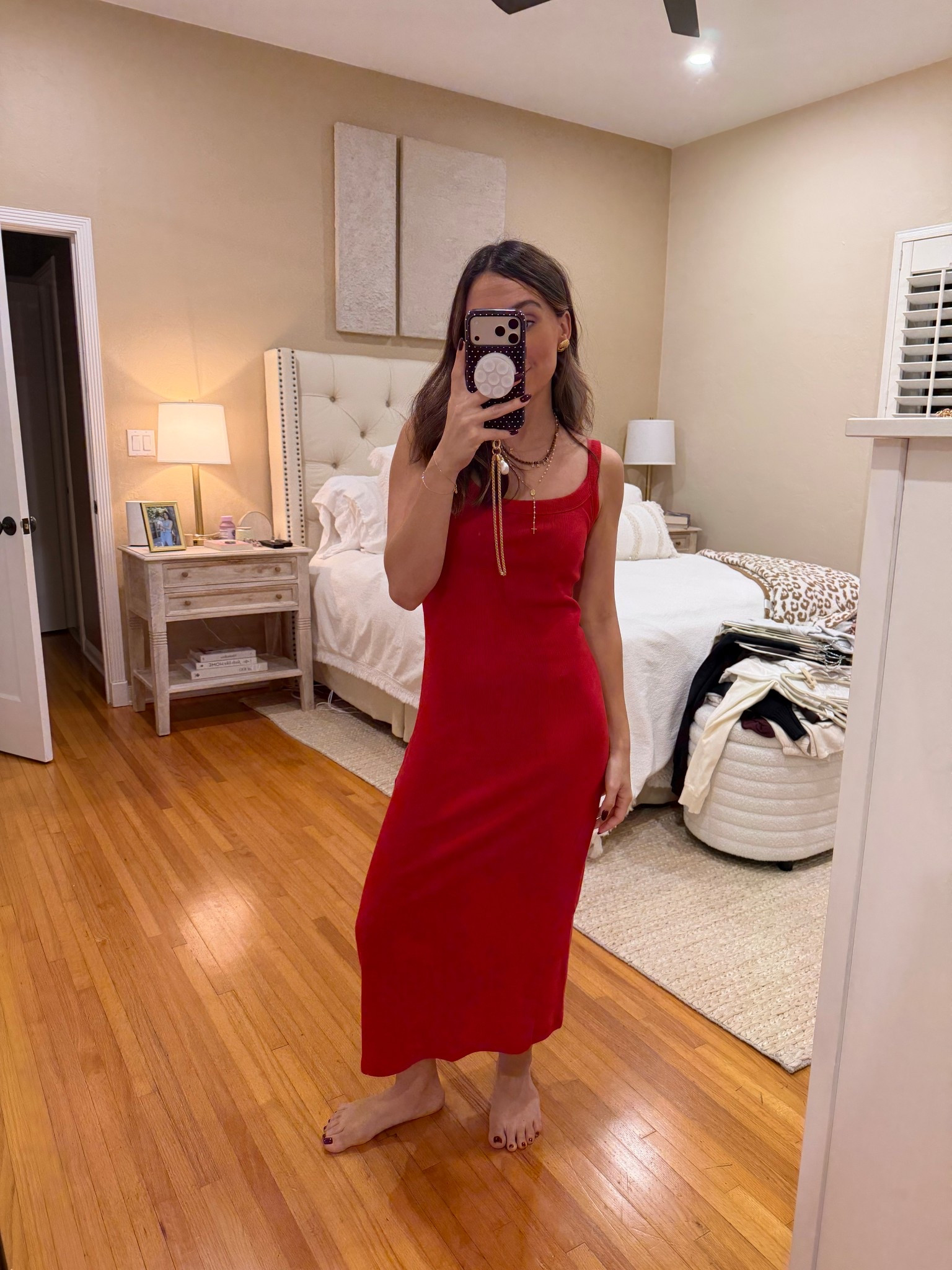 Wearing a small regular 

#LTKootd #LTKHoliday