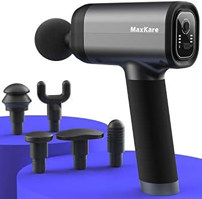 MaxKare Massage Gun with Backpack and Carrying case, Deep Tissue Percussion Muscle Massager for A... | Amazon (US)