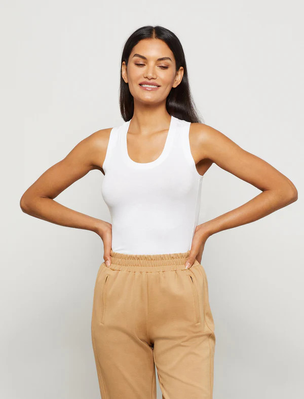 Liza Racerback Tank Top | BCBG Max Azria 