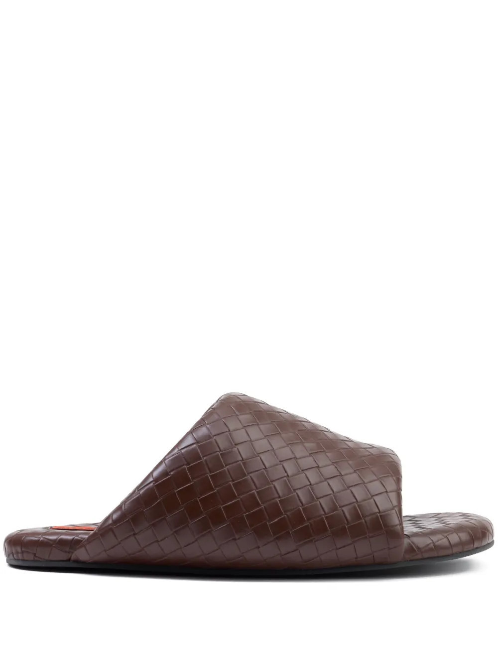 Simon Miller woven-design bubble slides - Brown | Farfetch Global