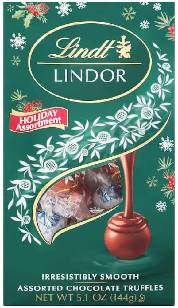 Lindt, Lindor Holiday Assorted Bag, 5.1 Ounce | Amazon (US)