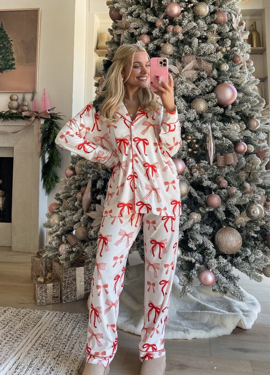 Pink Lily holiday pajamas, festive sleepwear, cozy Christmas pajamas, matching holiday PJs, bow accents, platform boots, holiday fashion, cute holiday loungewear, winter cozy vibes, Pink Lily Christmas collection, holiday gift ideas, stylish sleepwear, cozy and cute, Christmas morning outfit, holiday bows and boots

#LTKSeasonal #LTKHoliday #LTKGiftGuide