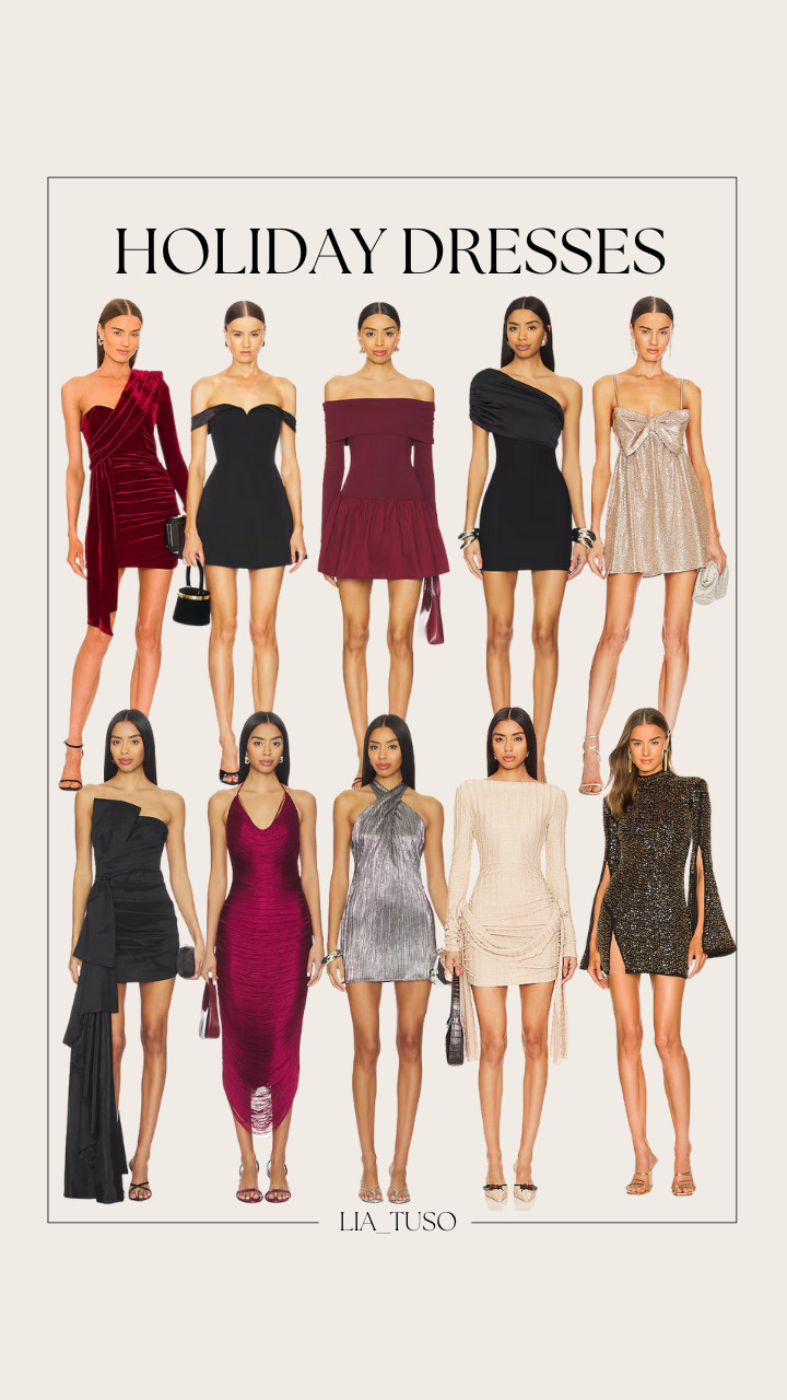 Holiday Dresses

#HolidayDresses #FestiveStyleEdit
#HolidayOutfitInspo 

 #LTKHoliday #LTKootd