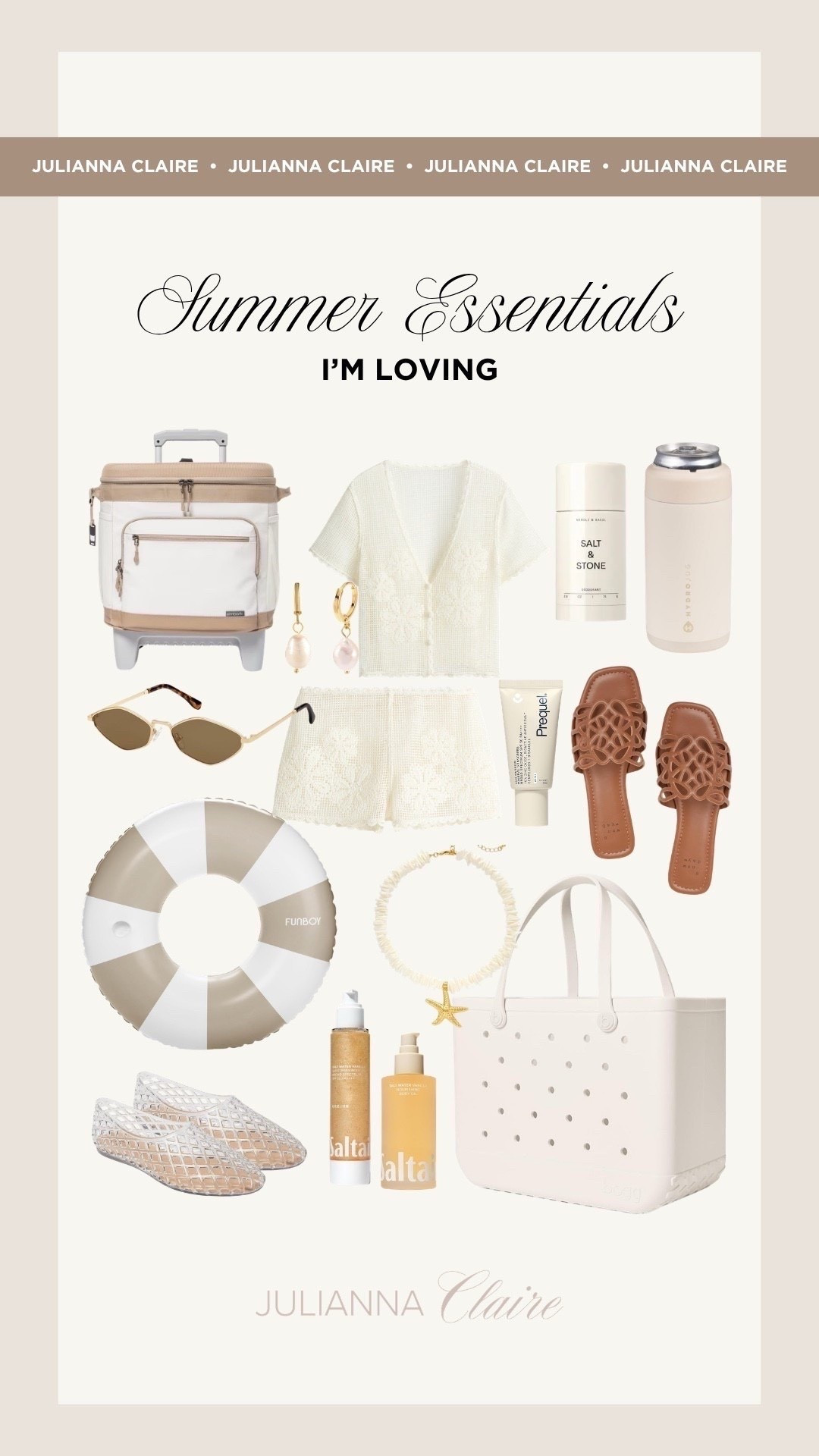 Summer essentials I am currently loving! ☀️

#LTKTravel #LTKSwim #LTKSeasonal