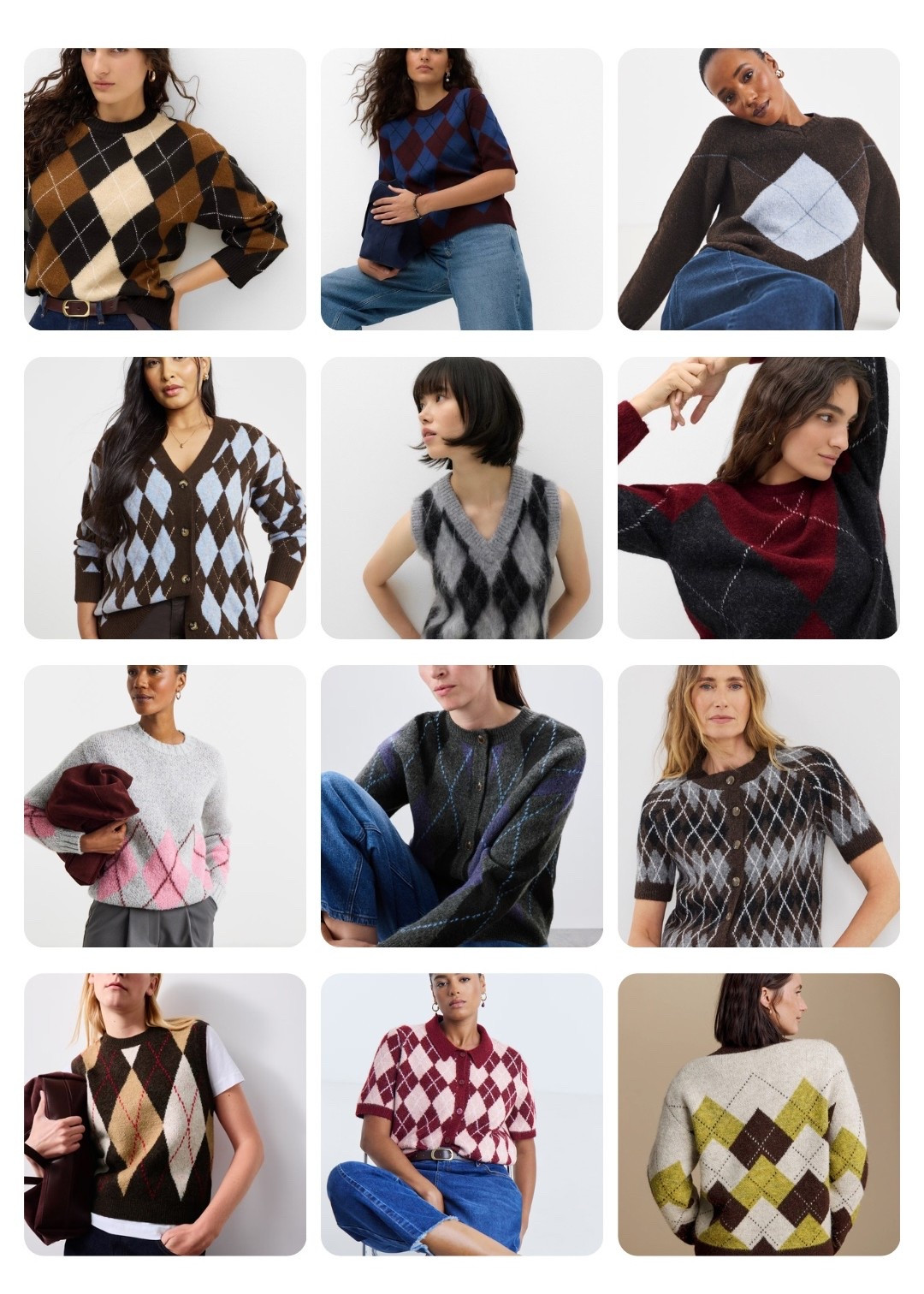Plus size Argyle knit edit 

It might be warm right now but toasty days are coming ❄️ 

Knitwear argyle winter autumn plus size

#LTKuk #LTKautumn #LTKplussize