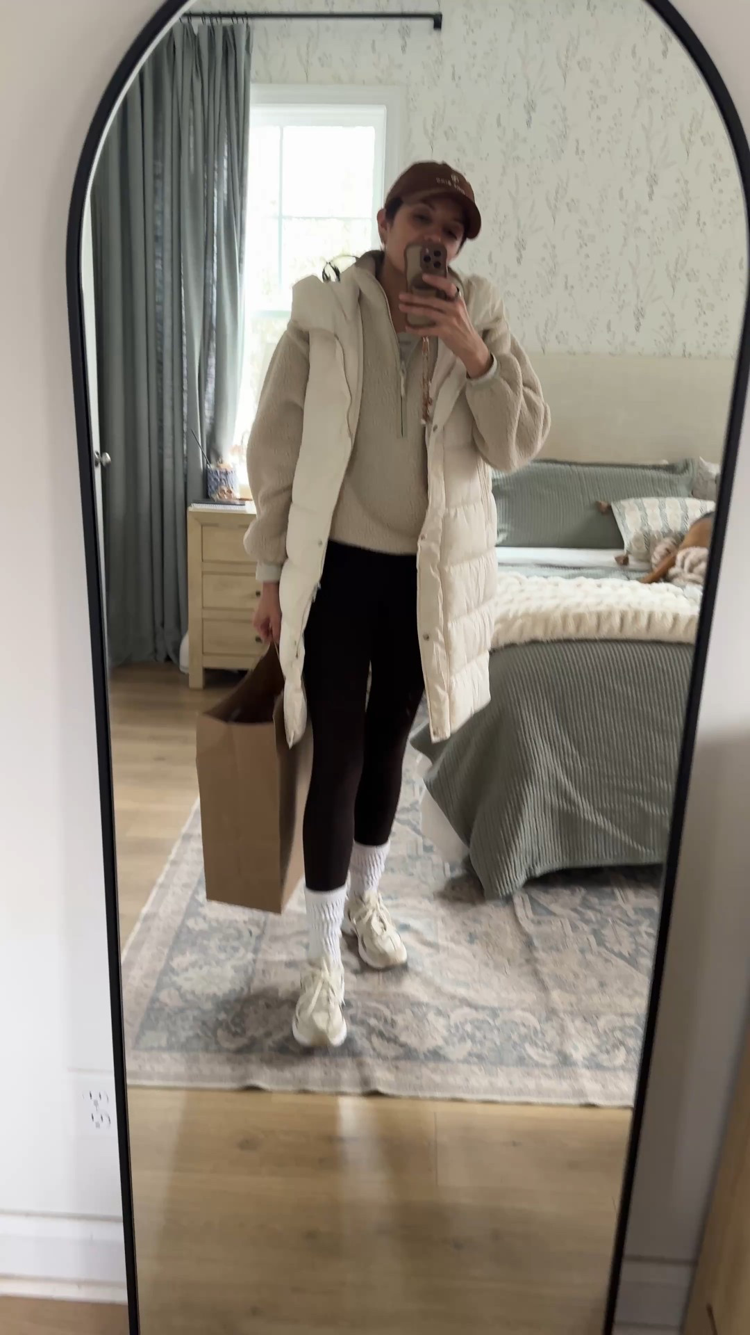 Ootd for errands on a cold rainy winter day! Mom life in a winter outfit 🤣
Small in vest, XS in fleece, medium in leggings. I’m 5’7"

#LTKOver40 #LTKTall