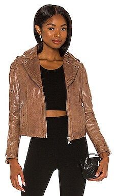 LAMARQUE Chloe Jacket in Mink Brown from Revolve.com | Revolve Clothing (Global)